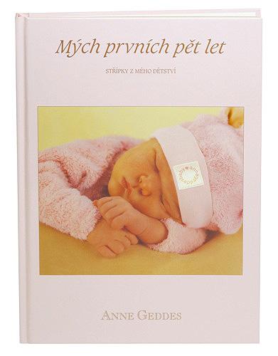Levně Anne Geddes Kniha Mých Prvních Pět Let modrá