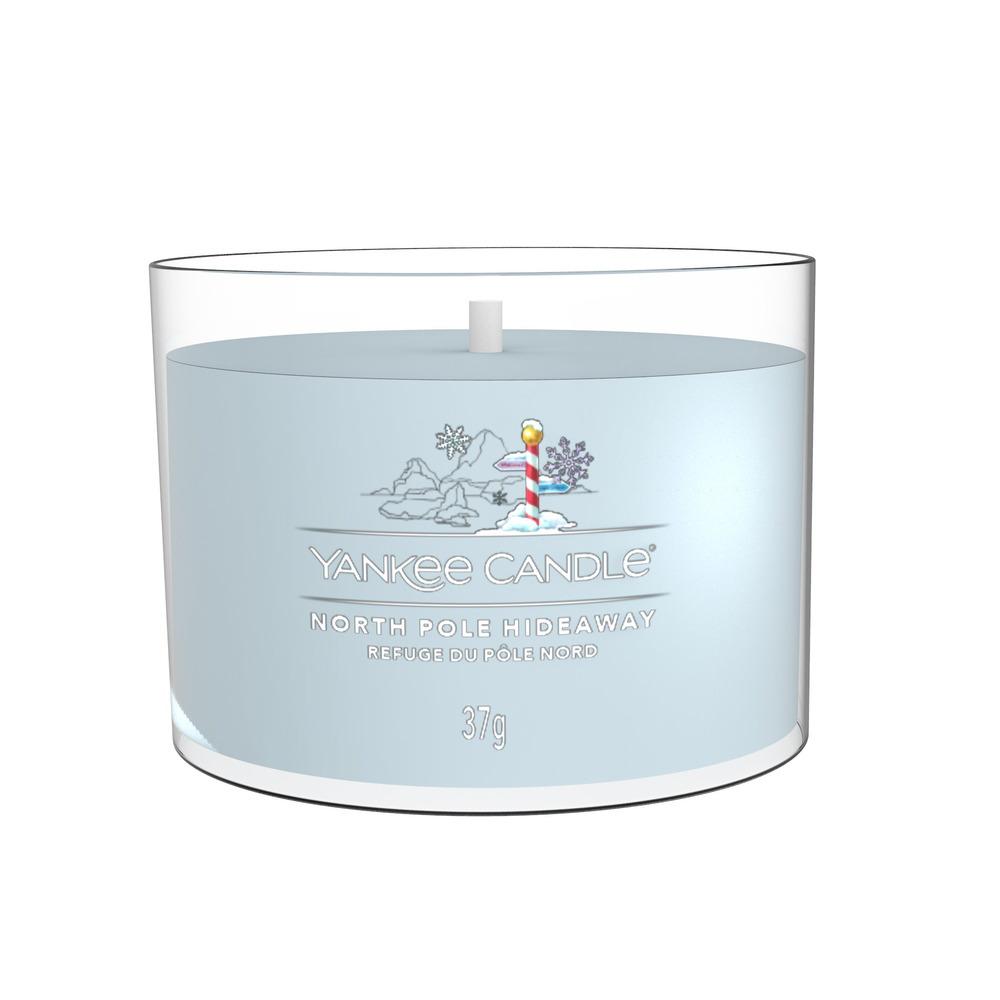 Svíčka Yankee Candle votivní ve skle, North Pole Hideaway