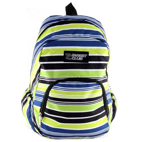 Target batoh žluto-modré pruhy
