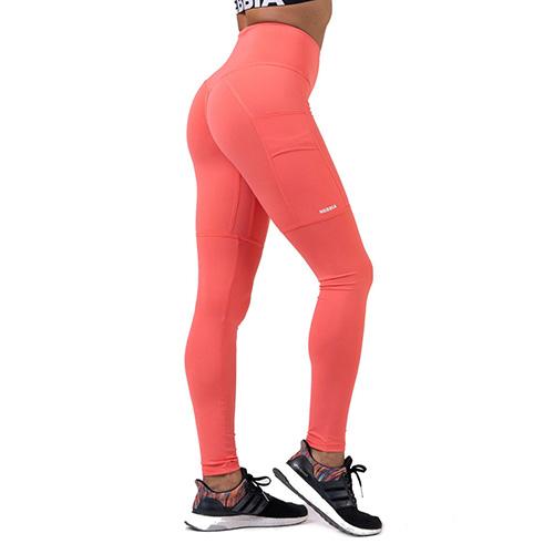 Nebbia High waist Fit & Smart leginy 505 peach