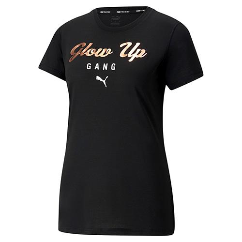 PUMA PERFORMANCE SLOGAN SS TEE 520920-51 BLACK/Q4