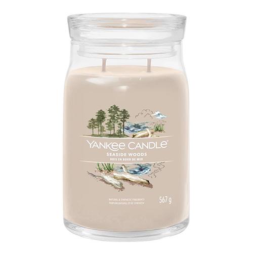 Levně YANKEE CANDLE Seaside Woods svíčka 567g / 2 knoty (Signature velký)