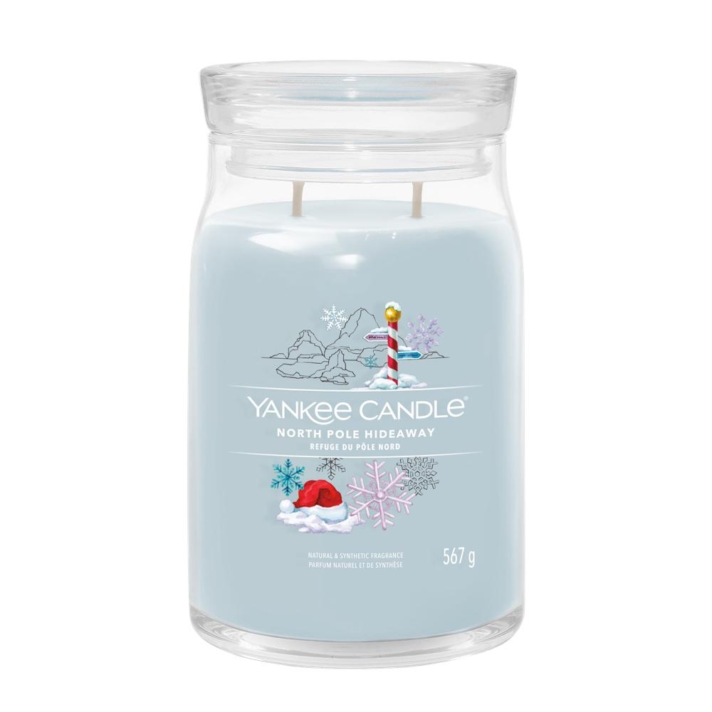 Svíčka Yankee Candle Signature velká, North Pole Hideway