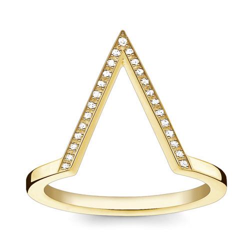 Thomas Sabo Prsten Trojúhelník D TR0020 924 14 54 Sterling silver