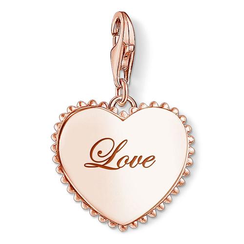 Thomas Sabo Přívěsek Projev lásky 1502 415 40 Charm Club 18k rose gold