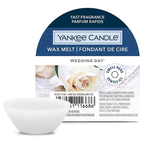 Yankee Candle vonný vosk do aromalamp Svatební den 22 g