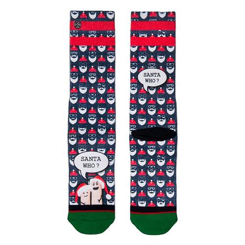 Pánské ponožky XPOOOS Xmas Santa Who