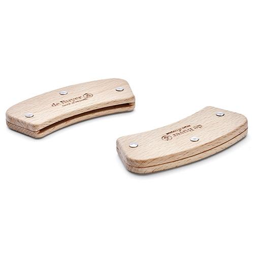 de Buyer Odnímatelné úchyty LOQY hnědá dřevo 2 ks