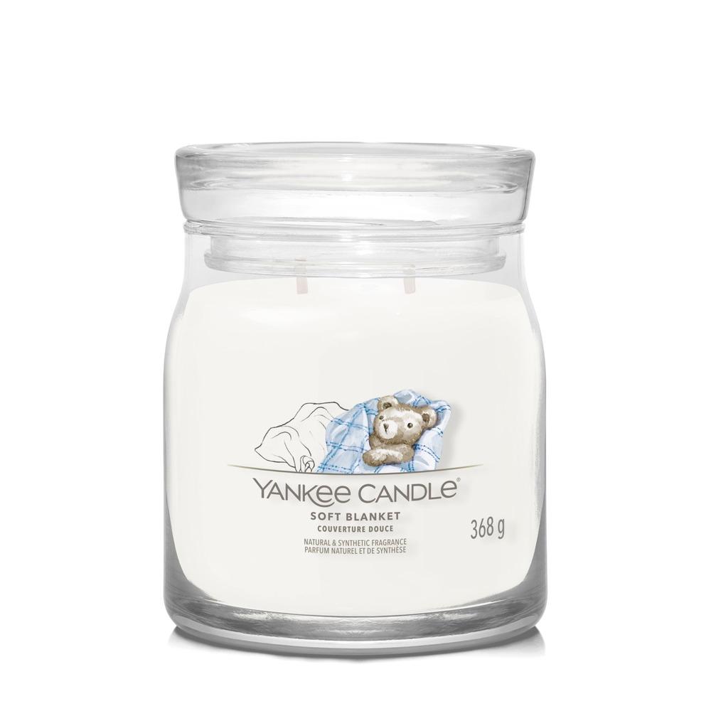 Svíčka Yankee Candle Signature střední, Soft Blanket
