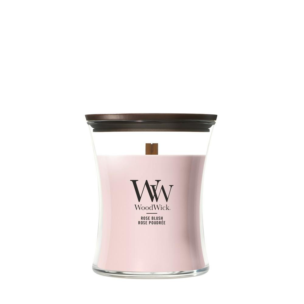 Svíčka WoodWick střední, Rose Blush