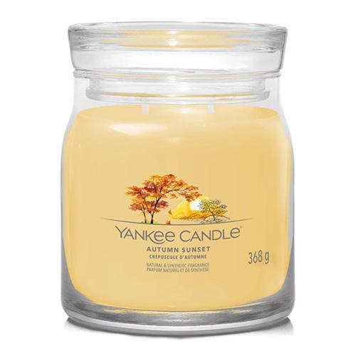 Levně YANKEE CANDLE Autumn Sunset svíčka 368g / 2 knoty (Signature střední)