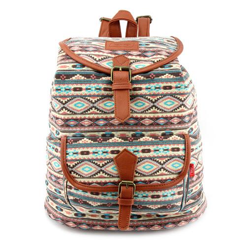 Target batoh Africké hnědá koženka