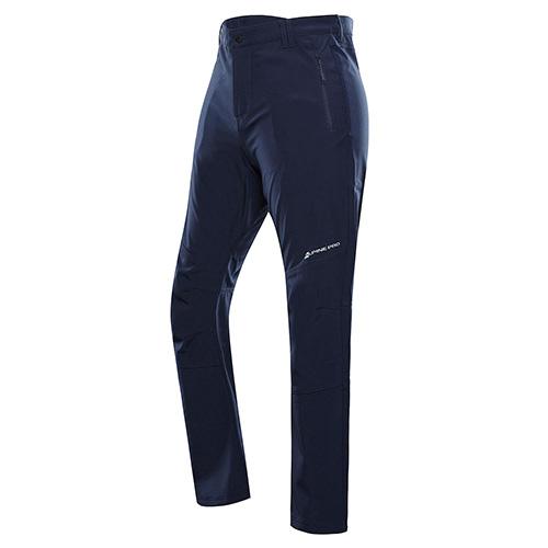 Alpine Pro Carb 3 INS. pánské softshellové kalhoty MPAU378 mood indigo