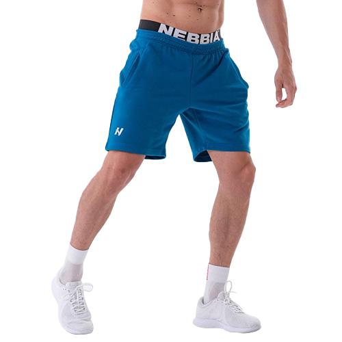 Nebbia pánské šortky Relaxed-fit Blue
