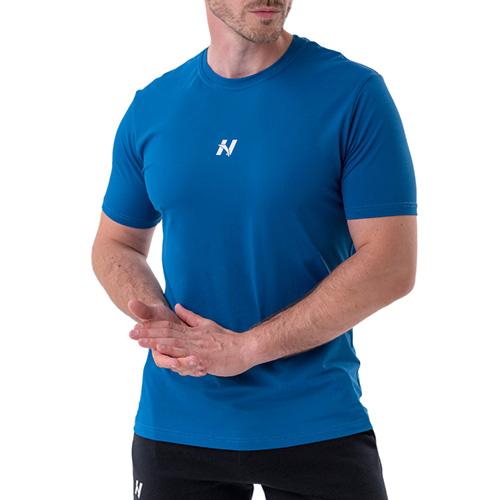 Nebbia Klasické tričko “Reset” 327 modrá