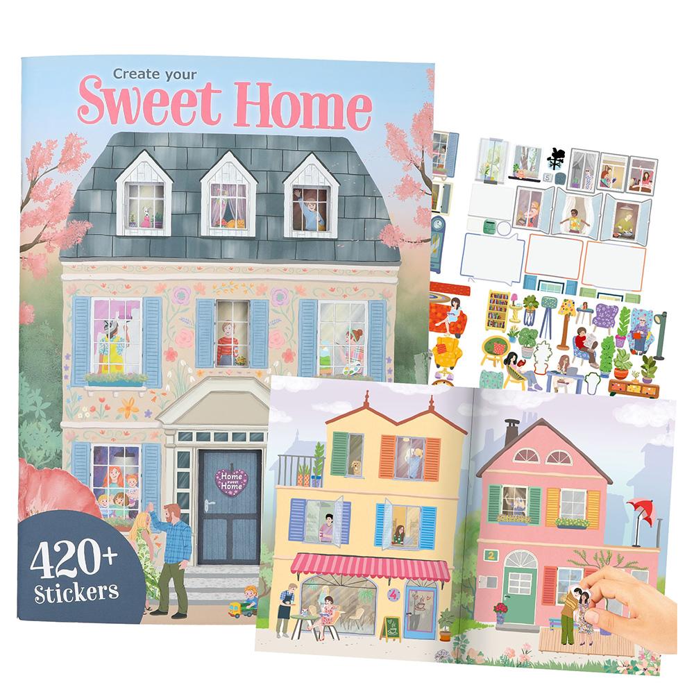 Trends kreativní sešit Vytvoř si svůj vysněný domov 420 samolepek