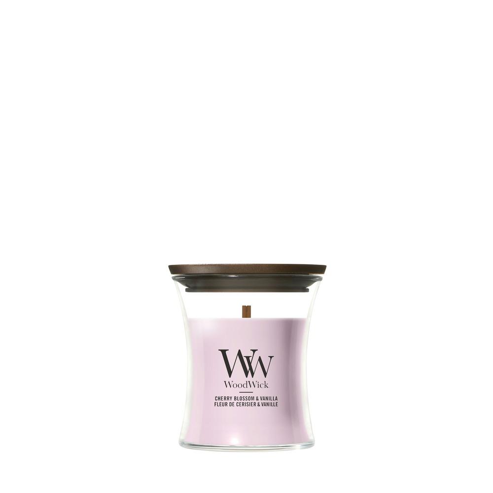 Svíčka WoodWick malá, Cherry Blossom & Vanilla
