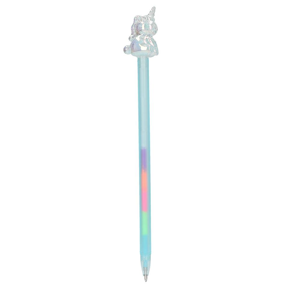 Gelové pero s vícebarevnou náplní Ylvi Icy Unicorn, green