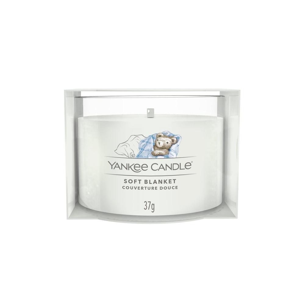 Svíčka Yankee Candle votivní ve skle, Soft Blanket