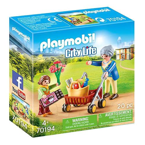 Playmobil 70194 Babička s chodítkem