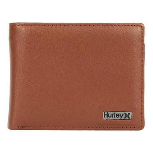 Pánská peněženka Hurley One And Only Leather WALLETS HAUSLWA TAN 1SIZE