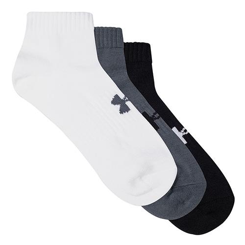 Under Armour ponožky UA Core Low Cut 3Pk-BLK mix barev 3 páry
