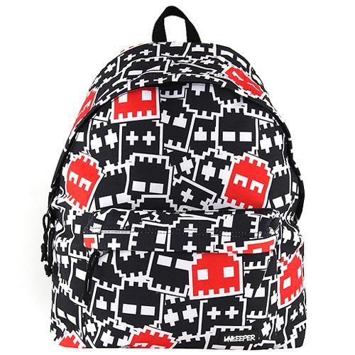 Target batoh Unkeeper červeno/bílé ornamenty