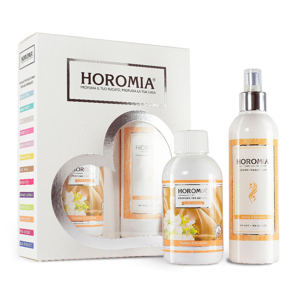 Horomia Kazeta Horotwins Vento d’Oriente parfém na prádlo 250 ml + parfémový sprej na textil 250 ml