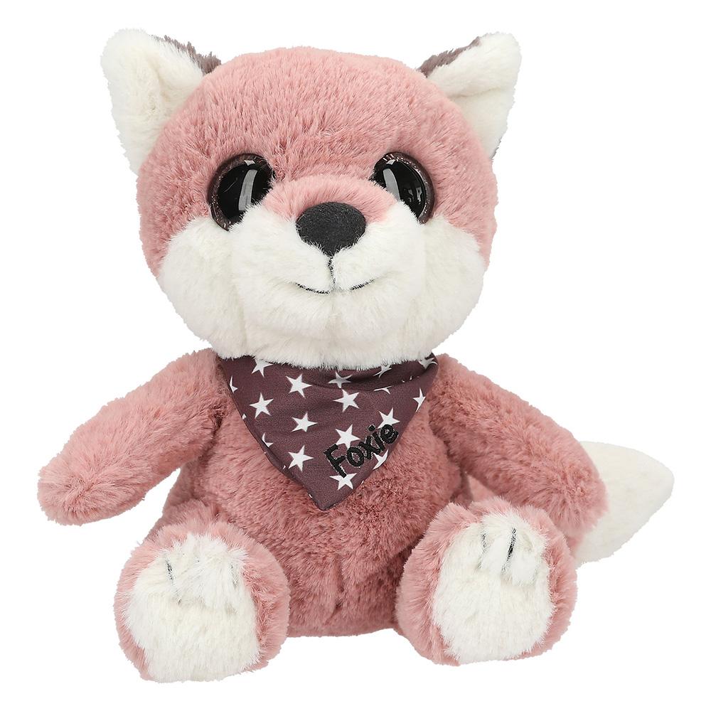 Levně lištička Snukis Foxie – , růžovo-bílá 18 cm