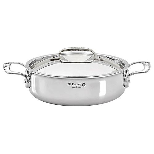 Levně de Buyer Nerezový hrnec s poklicí AFFINITY 24cm 3,2l