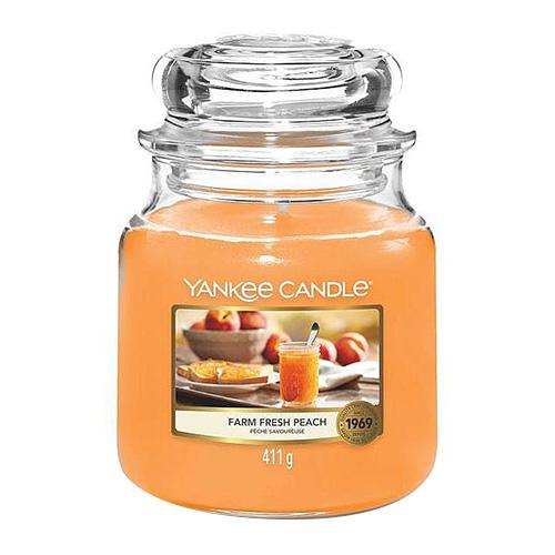 Levně Yankee Candle Farm Fresh Peach 411 g