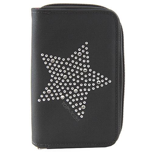 Top Model Peněženka s hvězdou černá