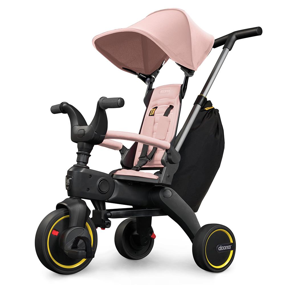 Skládací tříkolka Liki Trike S3 Doona Blush Pink