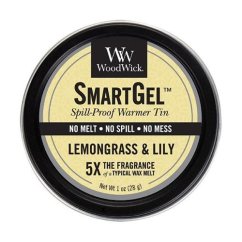 Vonný gel WoodWick, Lemongrass & Lily