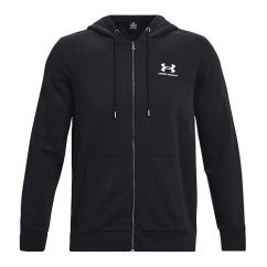 UA Essential Fleece FZ Hood-BLK