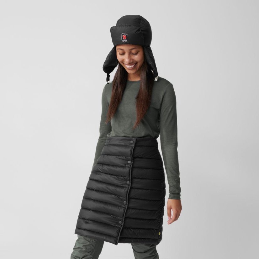 Dámská sukně Fjällräven Expedition Pack Down Skirt - Kolor: Czarny, Rozmiar: L