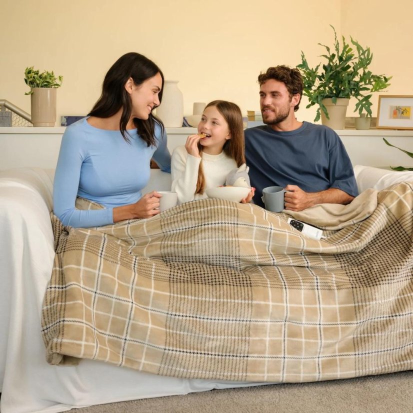 Imetec 16936 brown heated blanket