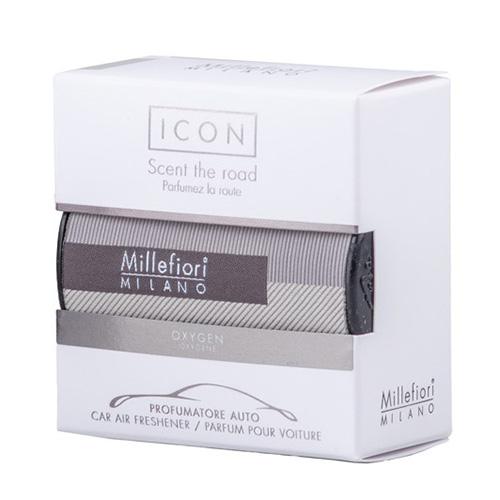 Zapachy do samochodu Millefiori Milano Icon Textil Geometric, Oxygen