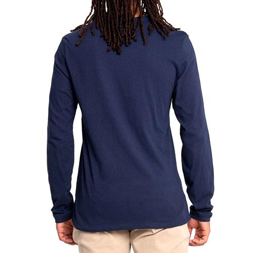 Herren-T-Shirt Hurley Evd Washed Double FastLane - Farbe: Blau, Größe: L