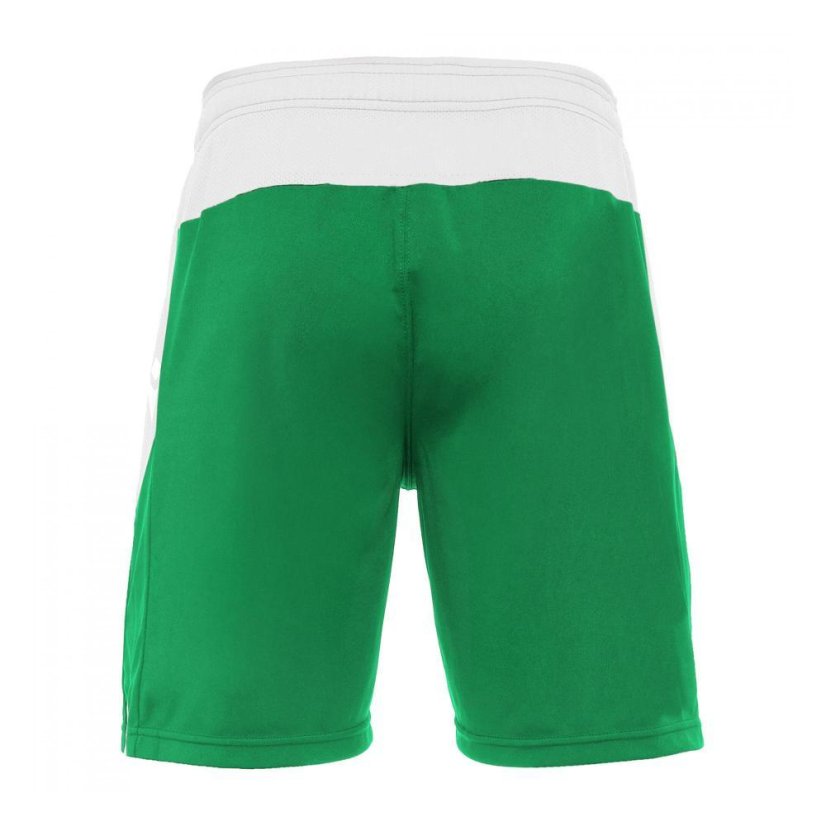 Fußballshorts Macron Tempel - Farbe: Rot/Weiß, Größe: M