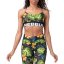 Dámská podprsenka Nebbia Earth Powered sports bra - Barva: Zelená, Velikost: XS