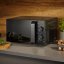 Severin MW 7790 microwave oven, stainless steel/black