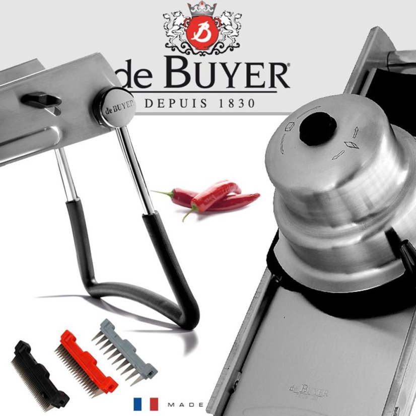 de Buyer REVOLUTION MASTER 2012.41 stainless steel slicer