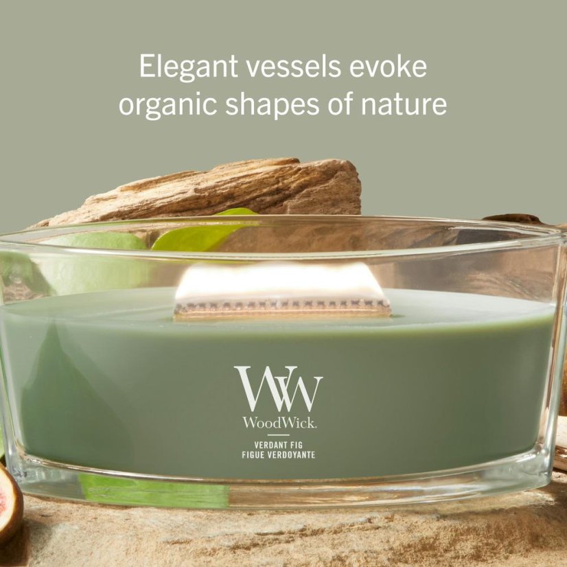 WoodWick Boat Candle, Verdant Fig
