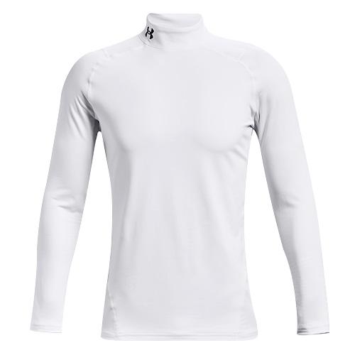 Under Armour UA CG Armour Fitted Mock férfi póló - Szín: Fekete, Méret: L