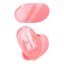 Heart-shaped eraser and Top Model Best Friend pencil sharpener, light pink
