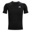Pánské tričko Under Armour UA HG Armour Comp SS - Barva: Černá, Velikost: XXL