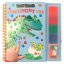 Dino World Fingerprint Fun Coloring Book