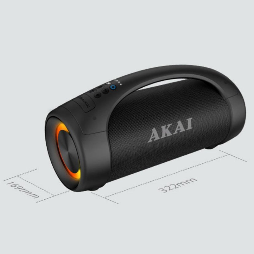Lautsprecher AKAI ABTS-55 schwarz