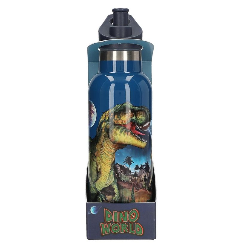 Aluminium-Trinkflasche mit Griff Dino World Galaxy